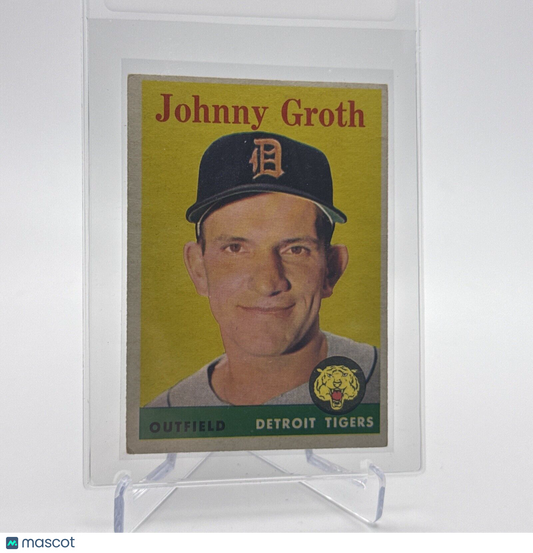 1958 Topps Johnny Groth Baseball Card #262 EX Quality FREE SHIPPING