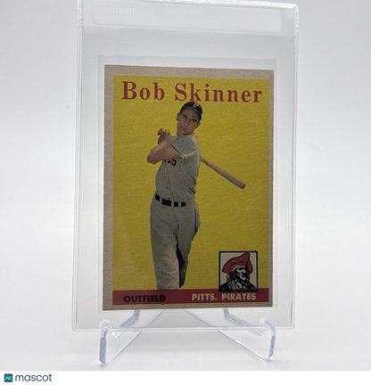 1958 Topps Bob Skinner Baseball Card #94 EX Quality #4 FREE SHIPPING