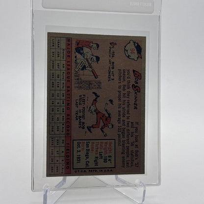 1958 Topps Bob Skinner Baseball Card #94 EX Quality #4 FREE SHIPPING