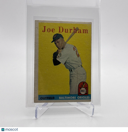 1958 Topps Joe Durham Rookie Baseball Card #96 EX Quality #2 FREE SHIPPING