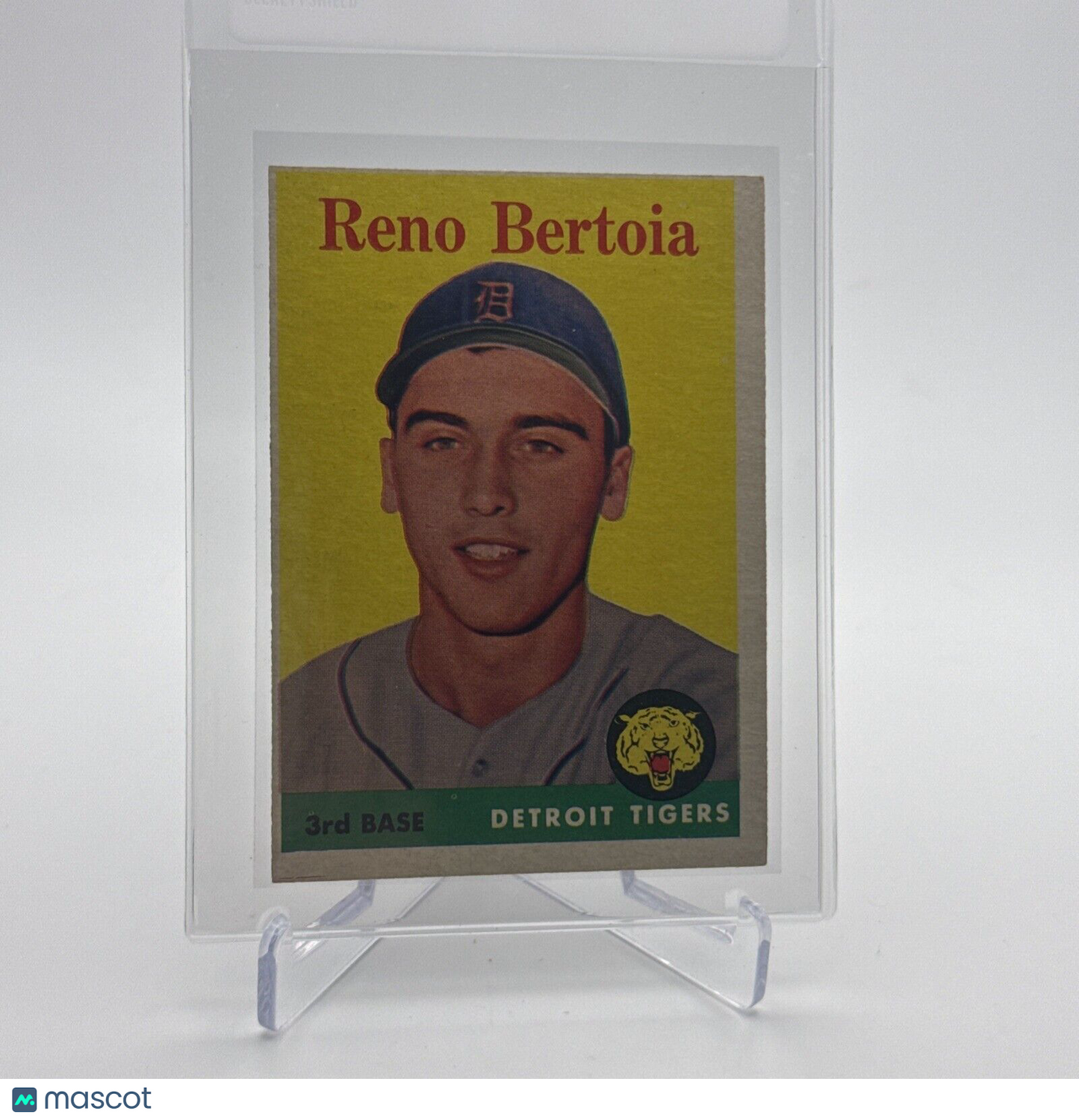 1958 Topps Reno Bertoia Baseball Card #232 EX Quality FREE SHIPPING