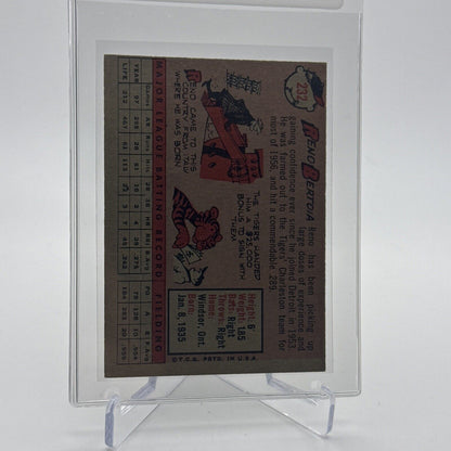 1958 Topps Reno Bertoia Baseball Card #232 EX Quality FREE SHIPPING