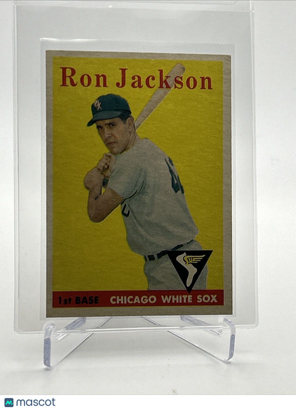 1958 Topps Ron Jackson Baseball Card #26 EX Quality #3 FREE SHIPPING