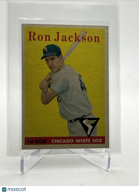 1958 Topps Ron Jackson Baseball Card #26 EX Quality #3 FREE SHIPPING