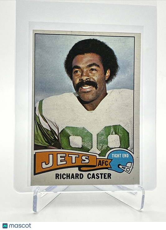 1975 Topps Richard Caster Football Card #515 NM Quality FREE SHIPPING
