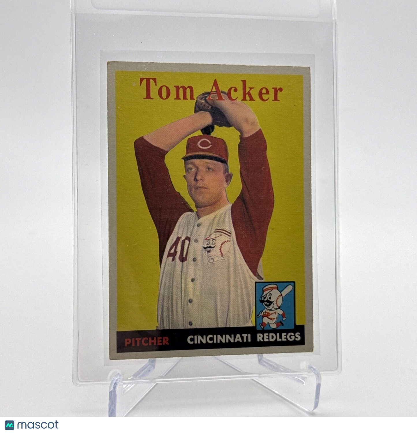 1958 Topps Tom Acker Baseball Card #149 EX Quality #2 FREE SHIPPING