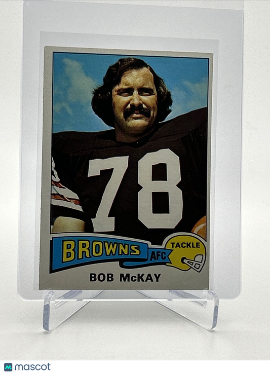 1975 Topps Bob McKay Football Card #314 NM Quality FREE SHIPPING