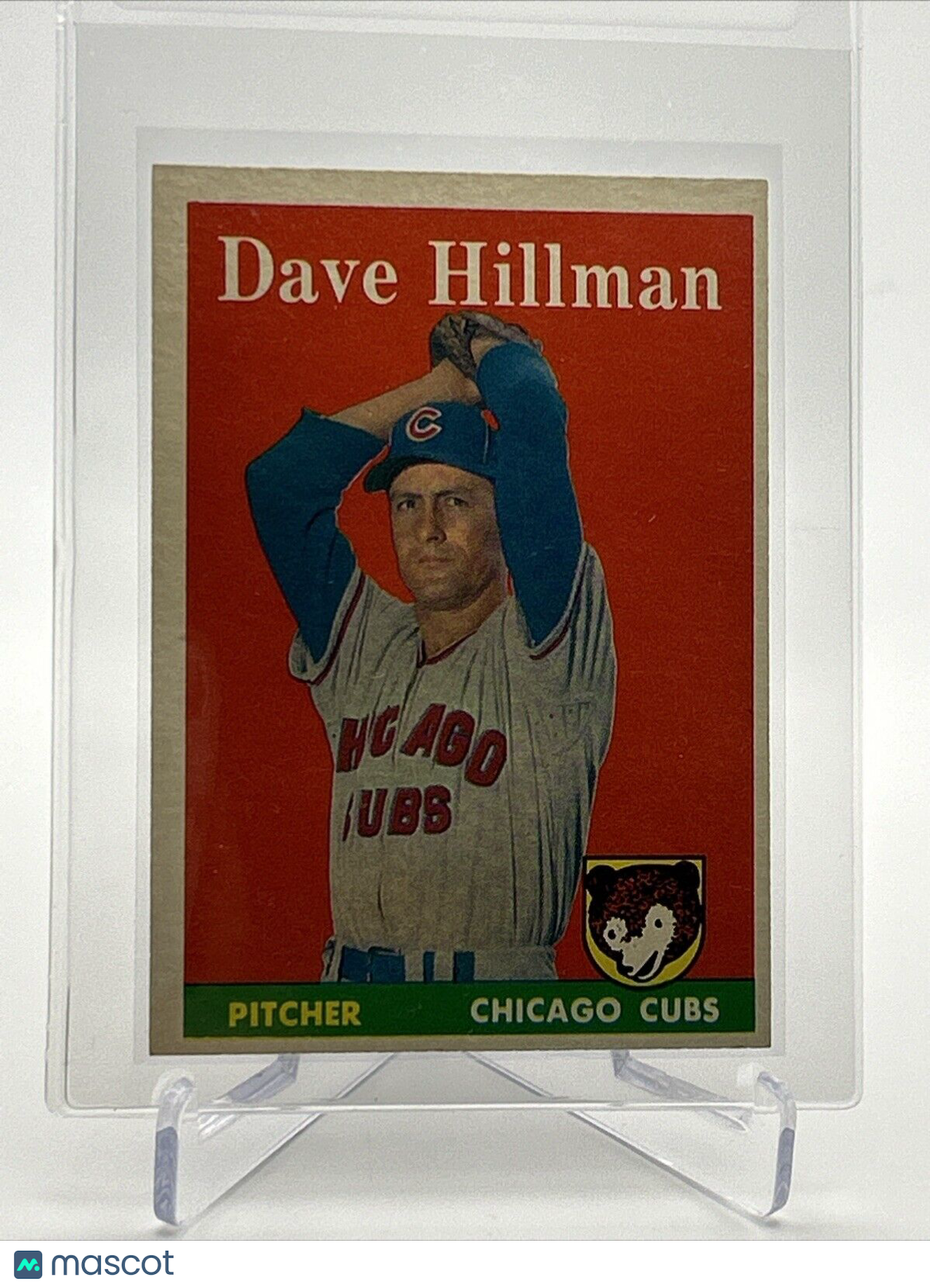 1958 Topps Dave Hillman Baseball Card #41 EX Quality #2 FREE SHIPPING