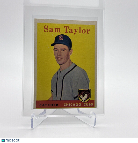 1958 Topps Sam Taylor Rookie Baseball Card #281 EX Quality #2 FREE SHIPPING