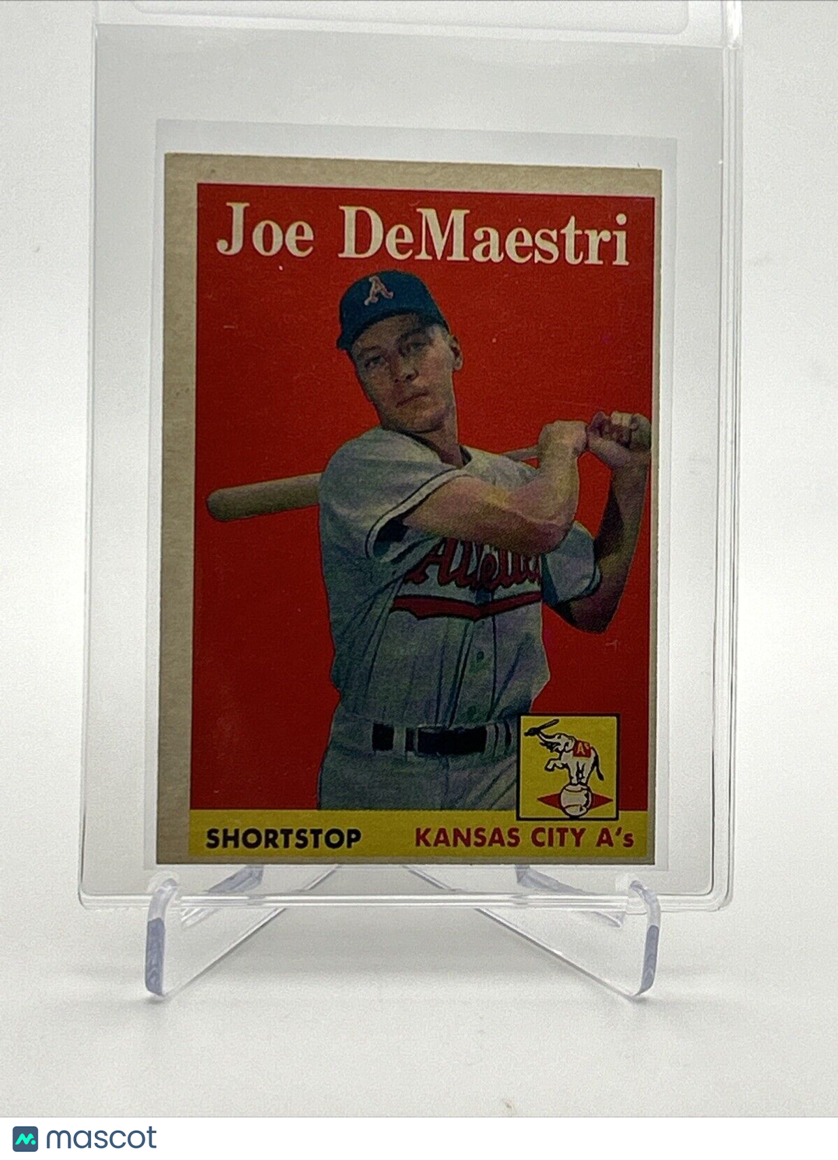 1958 Topps Joe DeMaestri Baseball Card #62 EX Quality #3 FREE SHIPPING