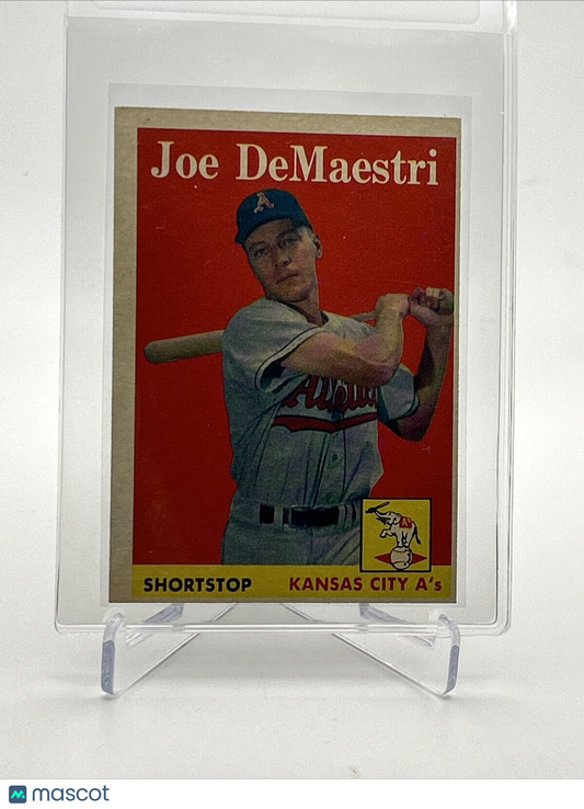 1958 Topps Joe DeMaestri Baseball Card #62 EX Quality #3 FREE SHIPPING