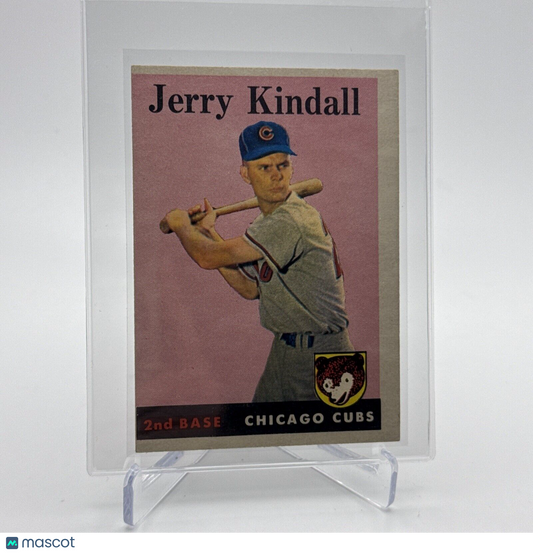 1958 Topps Jerry Kindall Rookie Baseball Card #221 EX Quality #2 FREE SHIPPING