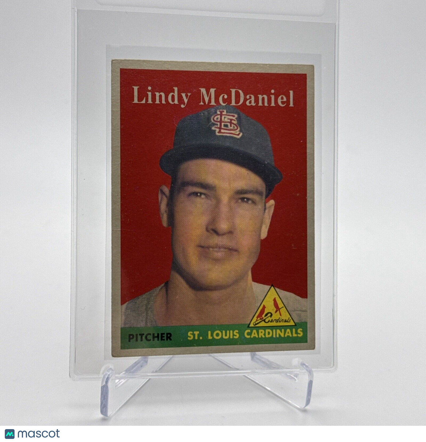1958 Topps Lindy McDaniel Baseball Card #180 EX Quality #2 FREE SHIPPING
