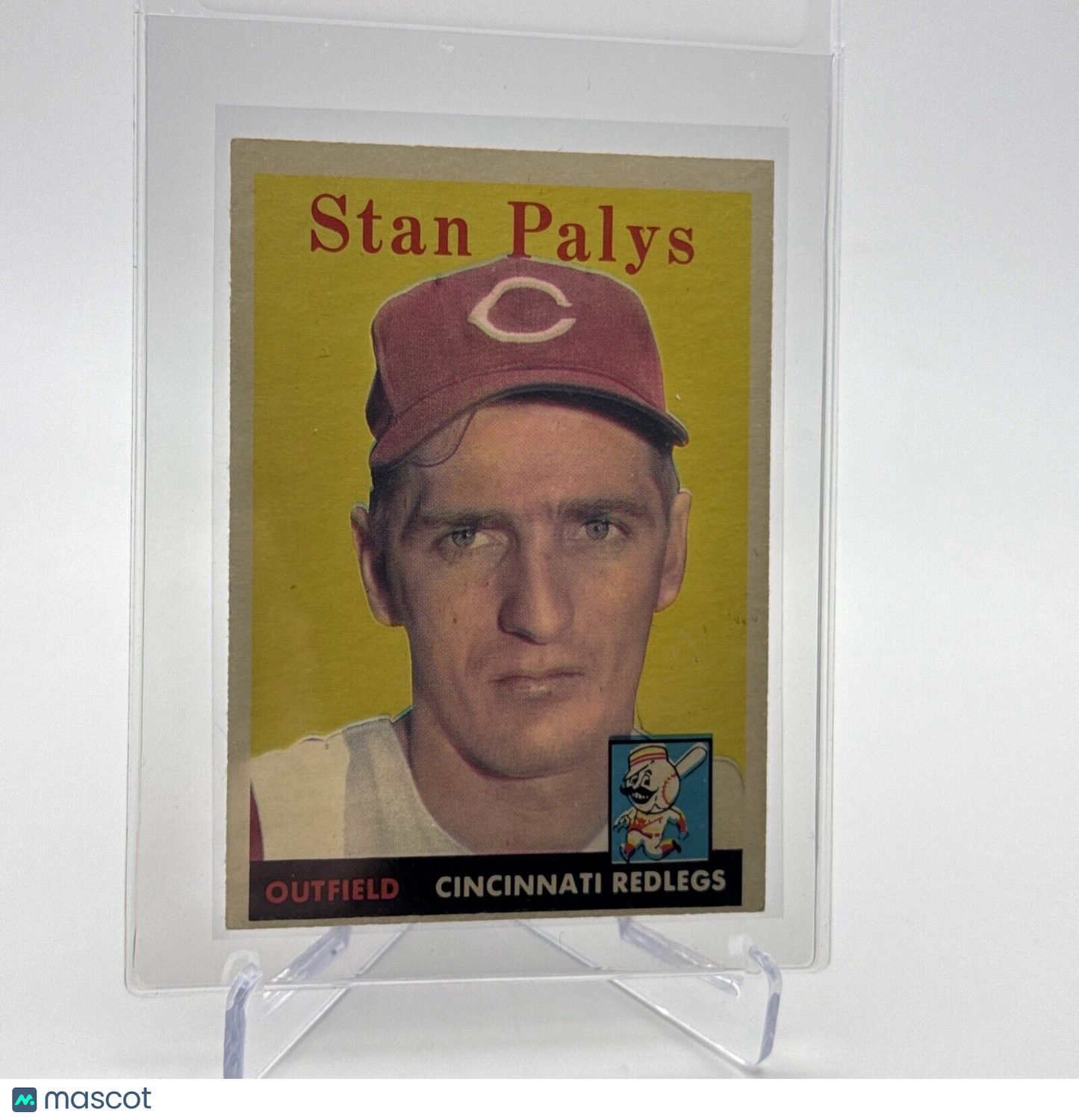 1958 Topps Stan Palys Rookie Baseball Card #126 EX Quality #3 FREE SHIPPING