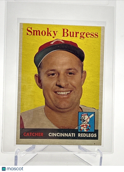 1958 Topps Smoky Burgess Baseball Card #49 EX Quality #3 FREE SHIPPING