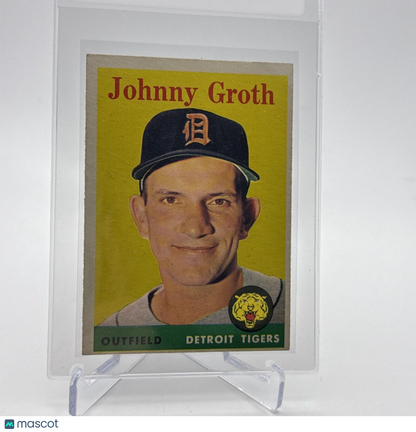 1958 Topps Johnny Groth Baseball Card #262 EX Quality #2 FREE SHIPPING