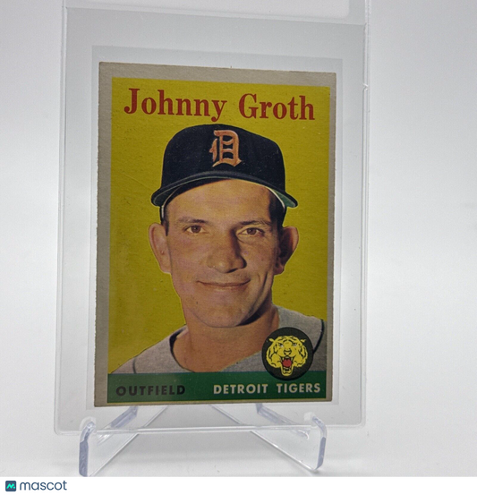 1958 Topps Johnny Groth Baseball Card #262 EX Quality #2 FREE SHIPPING
