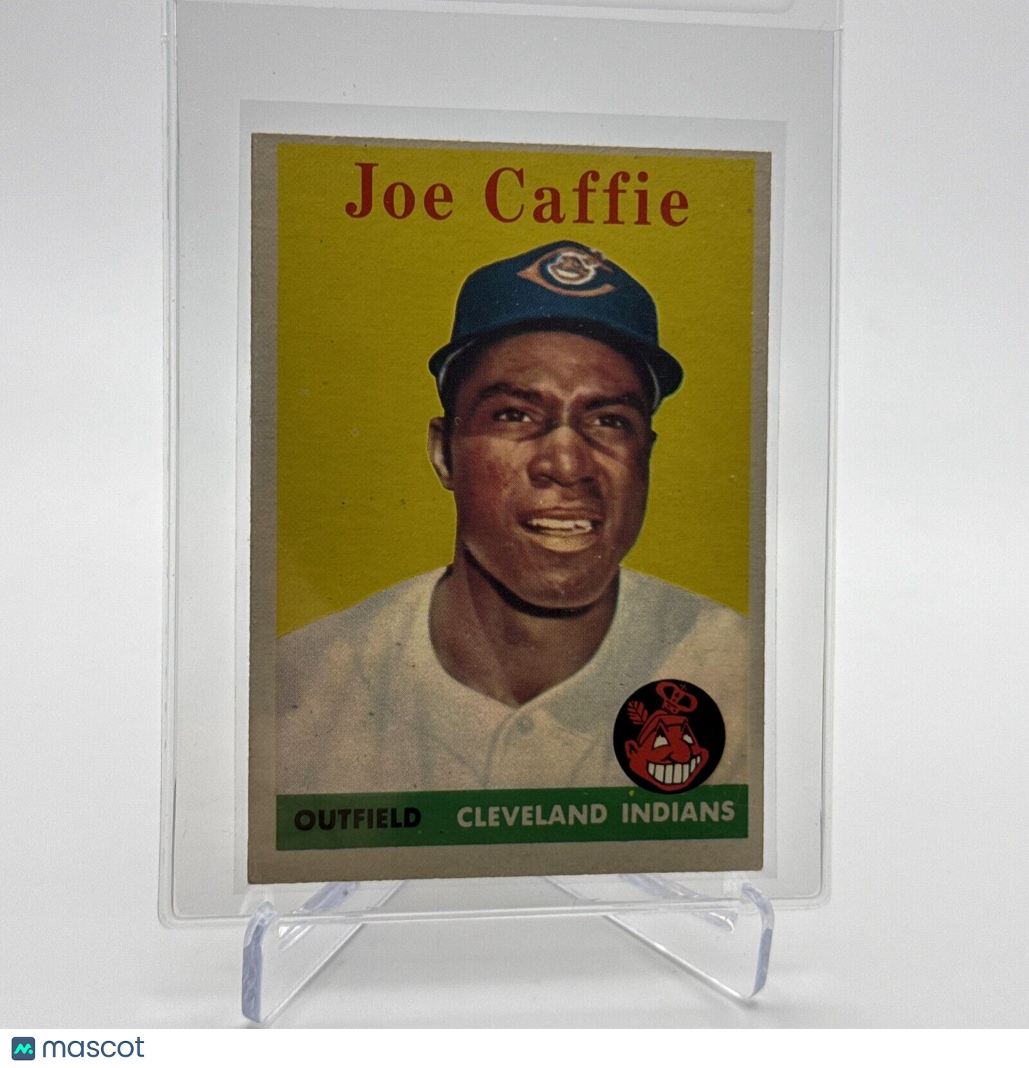 1958 Topps Joe Caffie Baseball Card #182 EX Quality FREE SHIPPING
