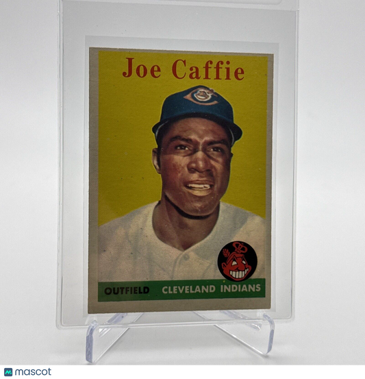 1958 Topps Joe Caffie Baseball Card #182 EX Quality FREE SHIPPING