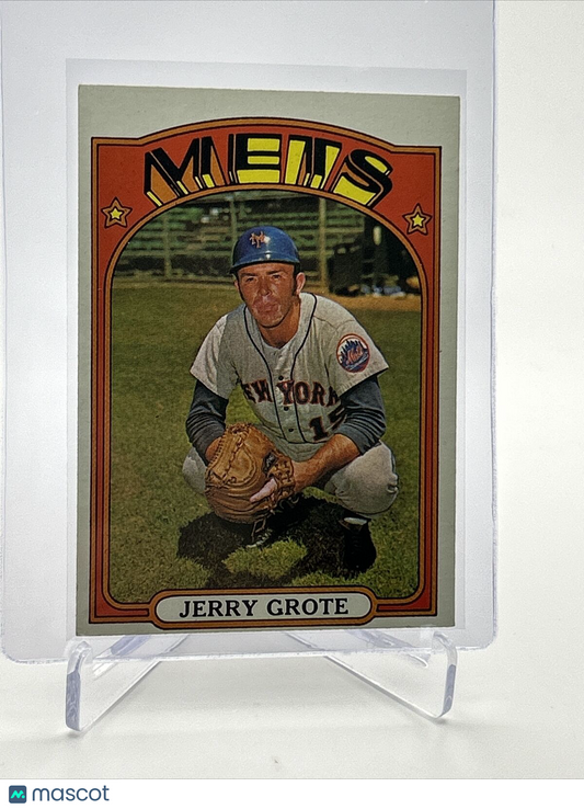 1972 Topps Jerry Grote Baseball Card #655 VG-EX Quality FREE SHIPPING