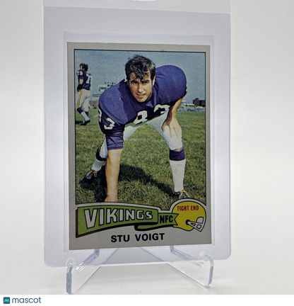 1975 Topps Stu Voigt Football Card #113 NM Quality FREE SHIPPING