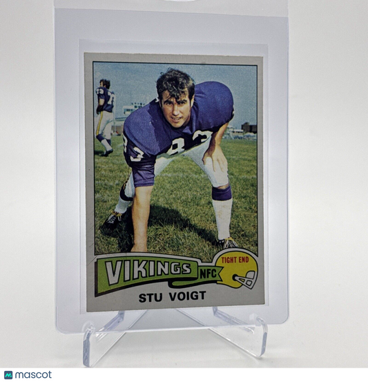 1975 Topps Stu Voigt Football Card #113 NM Quality FREE SHIPPING