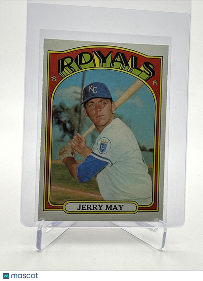 1972 Topps Jerry May Baseball Card #109 EX Quality FREE SHIPPING