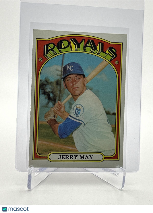 1972 Topps Jerry May Baseball Card #109 EX Quality FREE SHIPPING