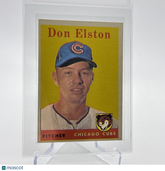 1958 Topps Don Elston Baseball Card #363 EX Quality #3 FREE SHIPPING