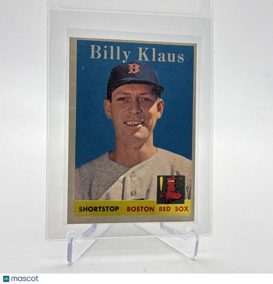 1958 Topps Billy Klaus Baseball Card #89 EX Quality #7 FREE SHIPPING