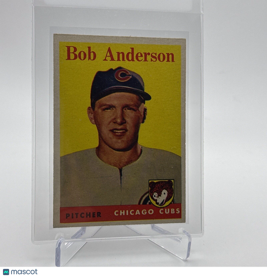 1958 Topps Bob Anderson Rookie Baseball Card #209 EX Quality FREE SHIPPING
