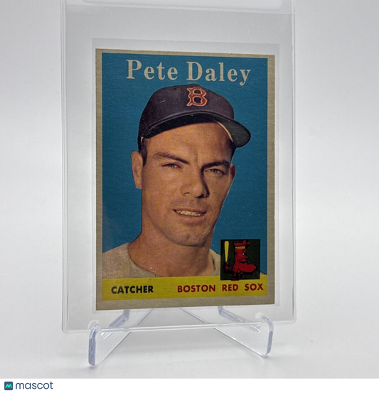 1958 Topps Pete Daley Baseball Card #73 EX Quality #8 FREE SHIPPING