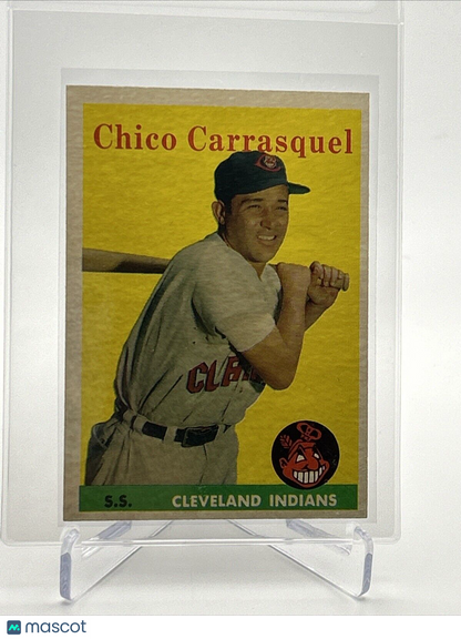 1958 Topps Chico Carrasquel Baseball Card #55 EX Quality #4 FREE SHIPPING