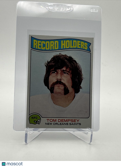 1975 Topps Tom Dempsey Football Card #353 NM Quality FREE SHIPPING