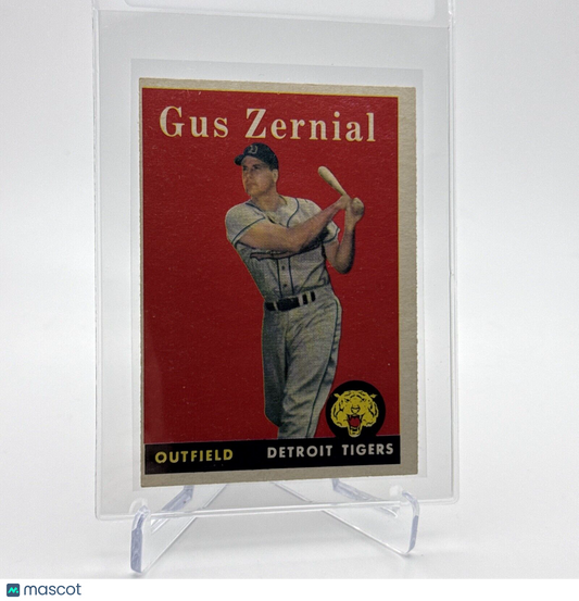 1958 Topps Gus Zernial Baseball Card #112 EX Quality #2 FREE SHIPPING