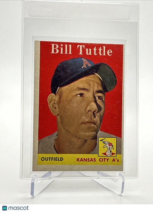 1958 Topps Bill Tuttle Baseball Card #23 EX Quality FREE SHIPPING