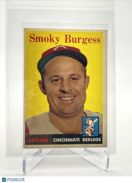 1958 Topps Smoky Burgess Baseball Card #49 EX Quality #2 FREE SHIPPING