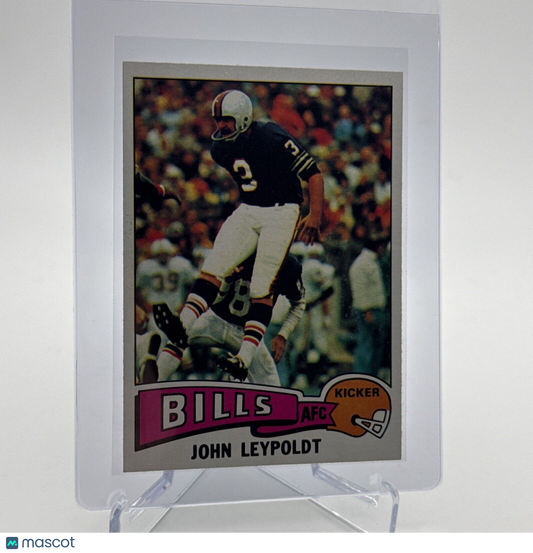 1975 Topps John Leypoldt Football Card #273 NM Quality #5 FREE SHIPPING