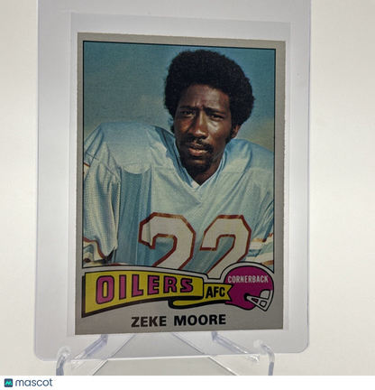 1975 Topps Zeke Moore Football Card #271 NM Quality #3 FREE SHIPPING