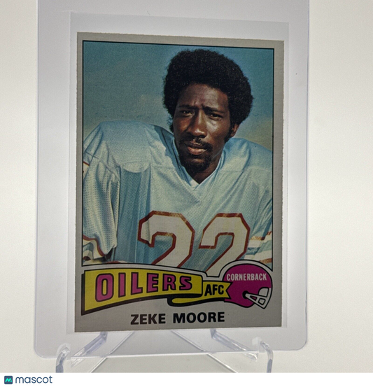 1975 Topps Zeke Moore Football Card #271 NM Quality #3 FREE SHIPPING