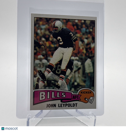 1975 Topps John Leypoldt Football Card #273 NM Quality #6 FREE SHIPPING