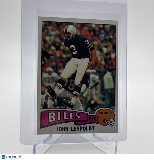 1975 Topps John Leypoldt Football Card #273 NM Quality #6 FREE SHIPPING