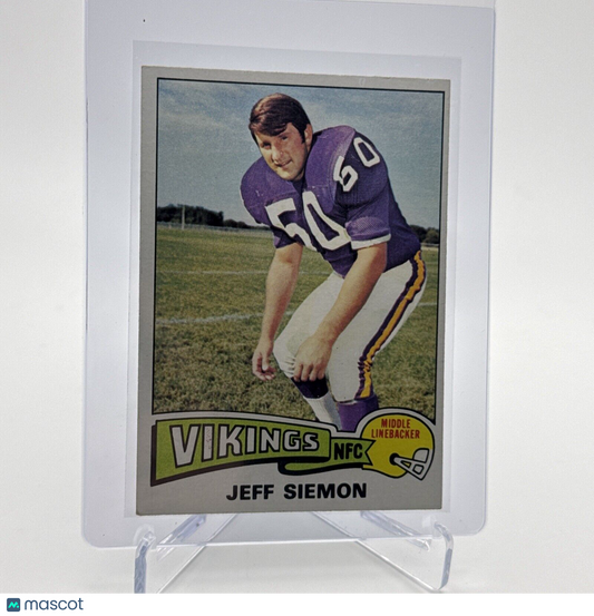 1975 Topps Jeff Siemon Football Card #268 NM Quality #4 FREE SHIPPING