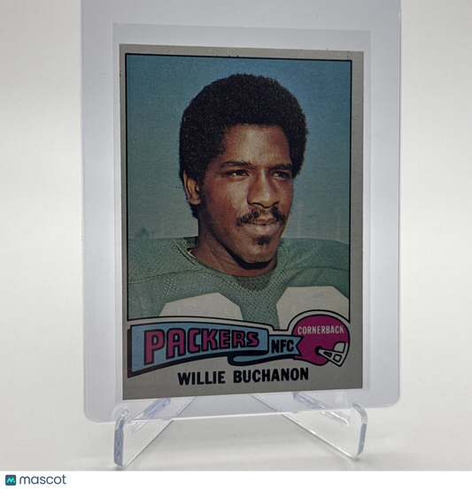 1975 Topps Willie Buchanon Football Card #286 NM Quality #2 FREE SHIPPING