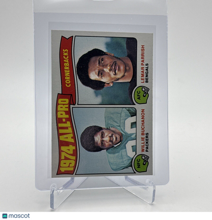 1975 Topps 1974 All-Pro Cornerbacks Football Card #221 NM #6  FREE SHIPPING