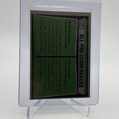 1975 Topps 1974 All-Pro Cornerbacks Football Card #221 NM #6  FREE SHIPPING