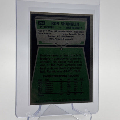 1975 Topps Ron Shanklin Football Card #264 NM Quality #2 FREE SHIPPING