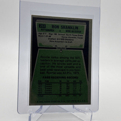 1975 Topps Ron Shanklin Football Card #264 NM Quality #4 FREE SHIPPING