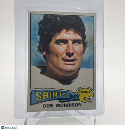 1975 Topps Don Morrison Football Card #242 NM Quality FREE SHIPPING
