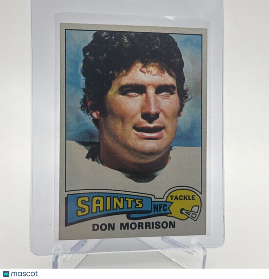 1975 Topps Don Morrison Football Card #242 NM Quality FREE SHIPPING